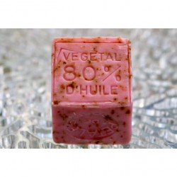 Marseillen saippua, ruusun terälehtiä, 150g